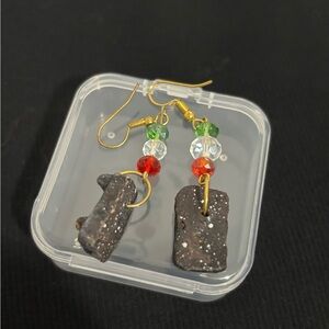 Mexican Metate earrings